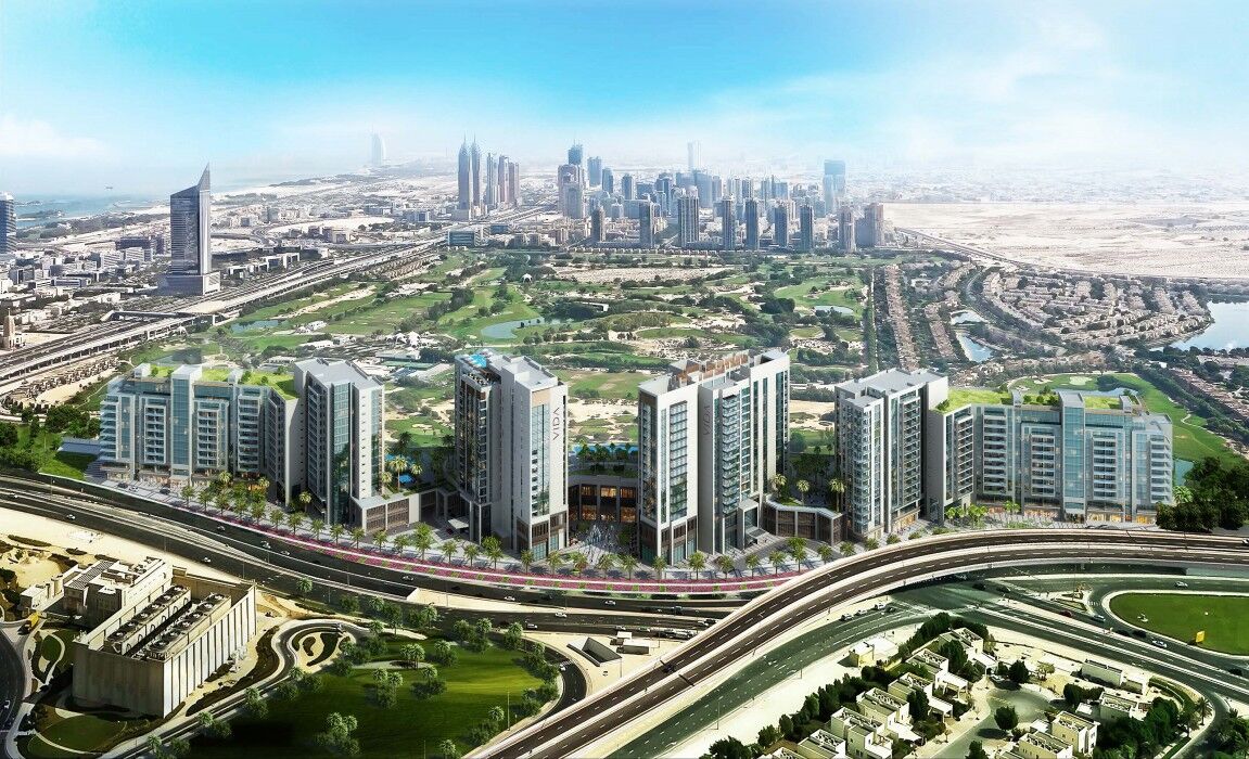 Vida Emirates Hills Hotel Dubai Eksteriør billede